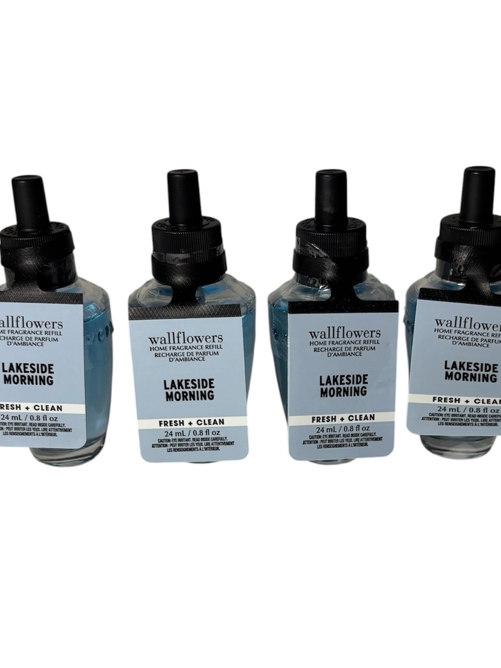 Bath & Body Works Lakeside Morning Wallflowers Home Fragrance Refill 4 Bulbs